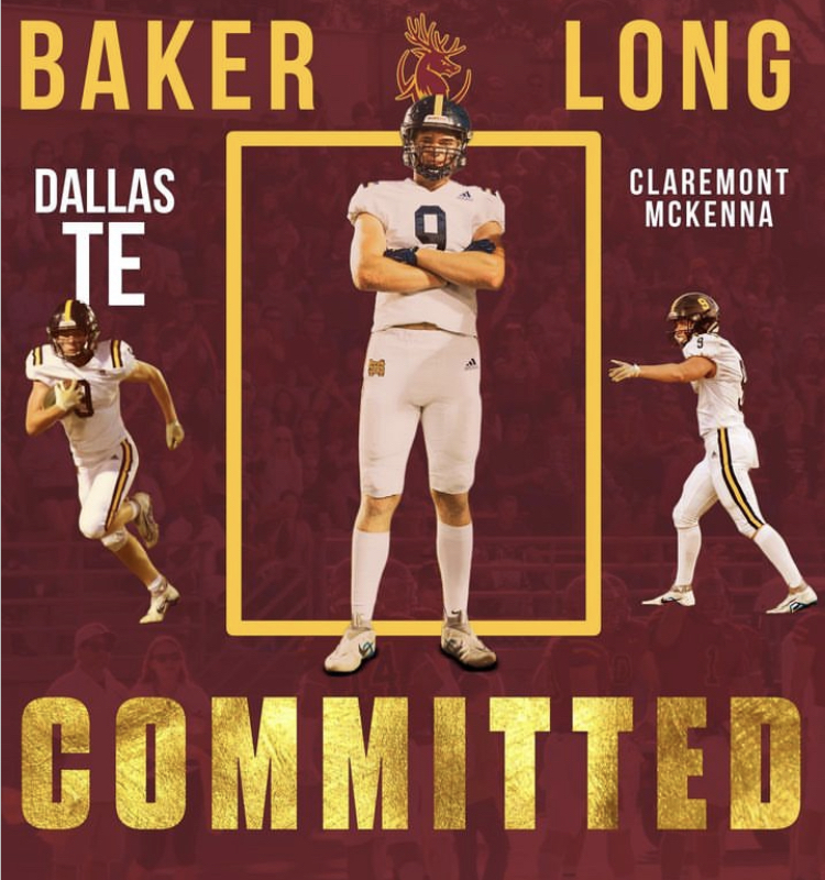 Baker Long commits to Claremont McKenna to play Football