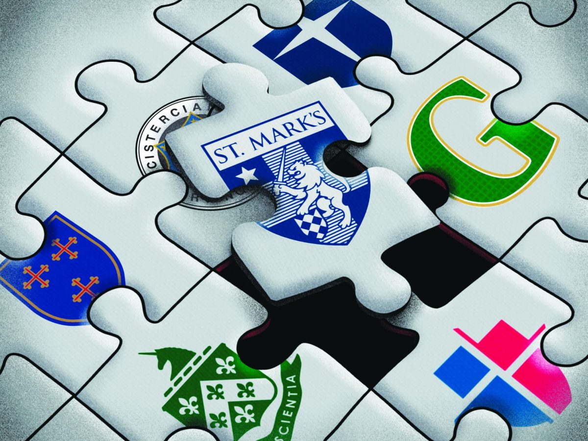 Each Dallas private school has its own reputation, forming a piece of the puzzle.  St. Mark's fits in as just another piece making up the whole reputation of schools in the area.