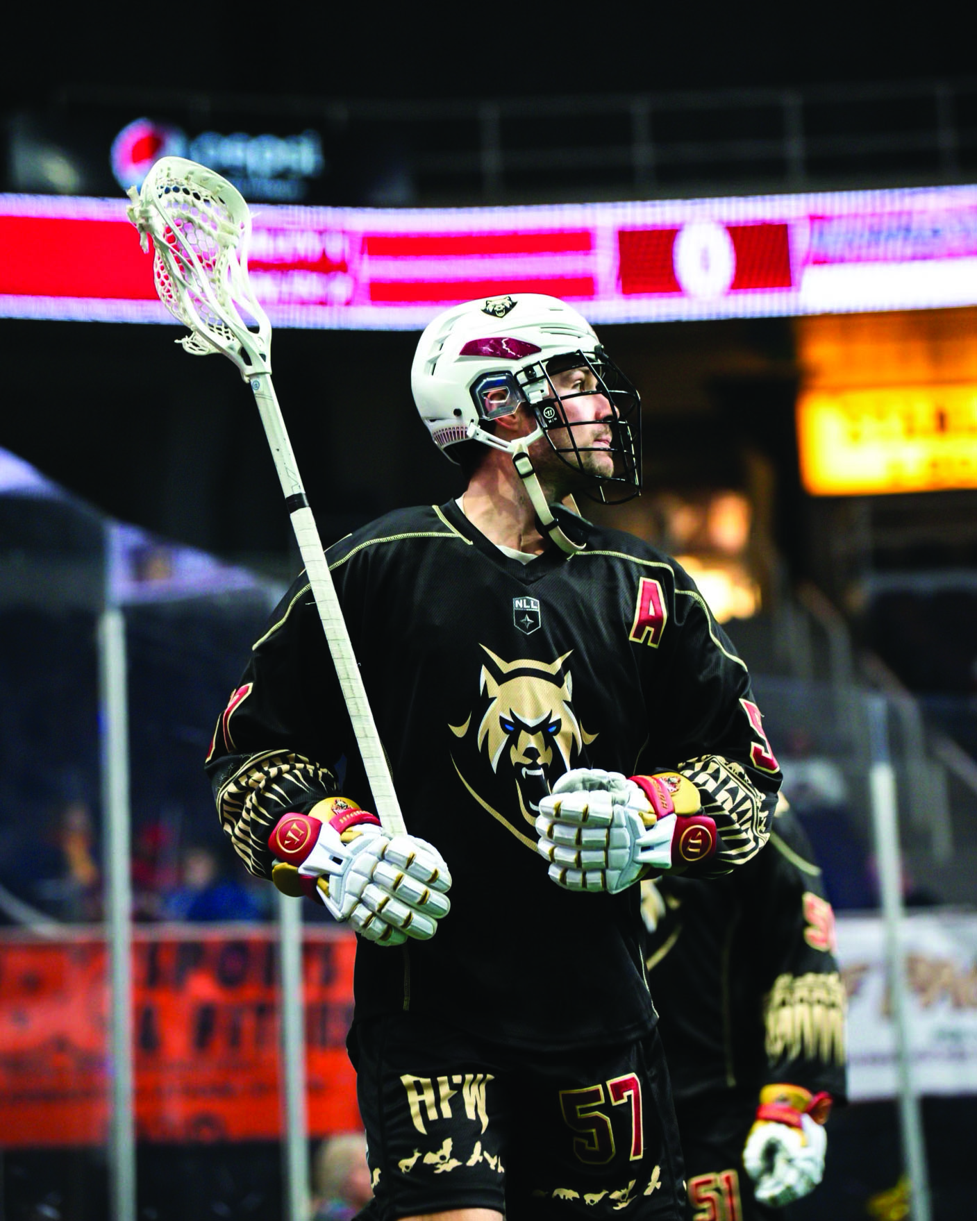 Ethan Walker played in the Premier Lacrosse League before joining the school’s lacrosse coaching staff.