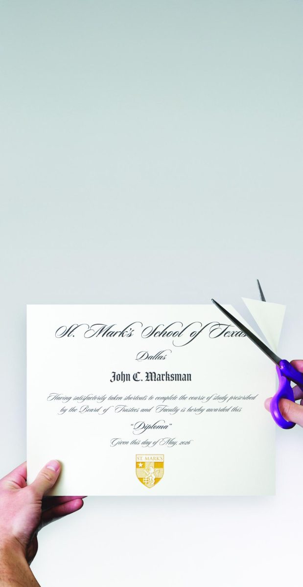 Upon graduation, students are handed a diploma that rewards an honorable completion of the St. Mark’s curriculum.