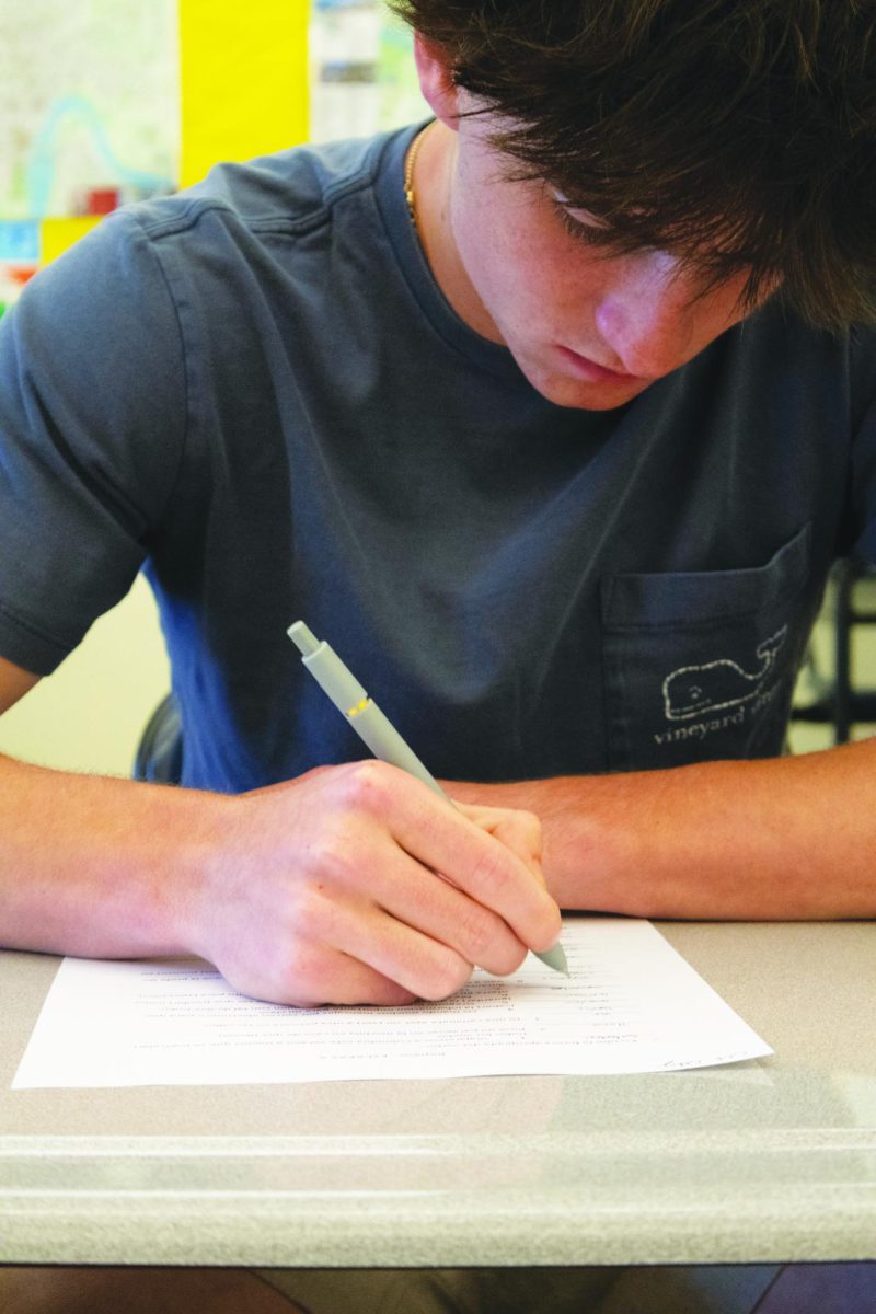 Extreme weight of final exams creates opposite of intended effects